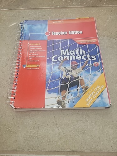 Math connects course - math, 1